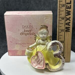 Vtg Dakin Josef Originals Years 3 Year Old Birthday Girls Through The Figurine
